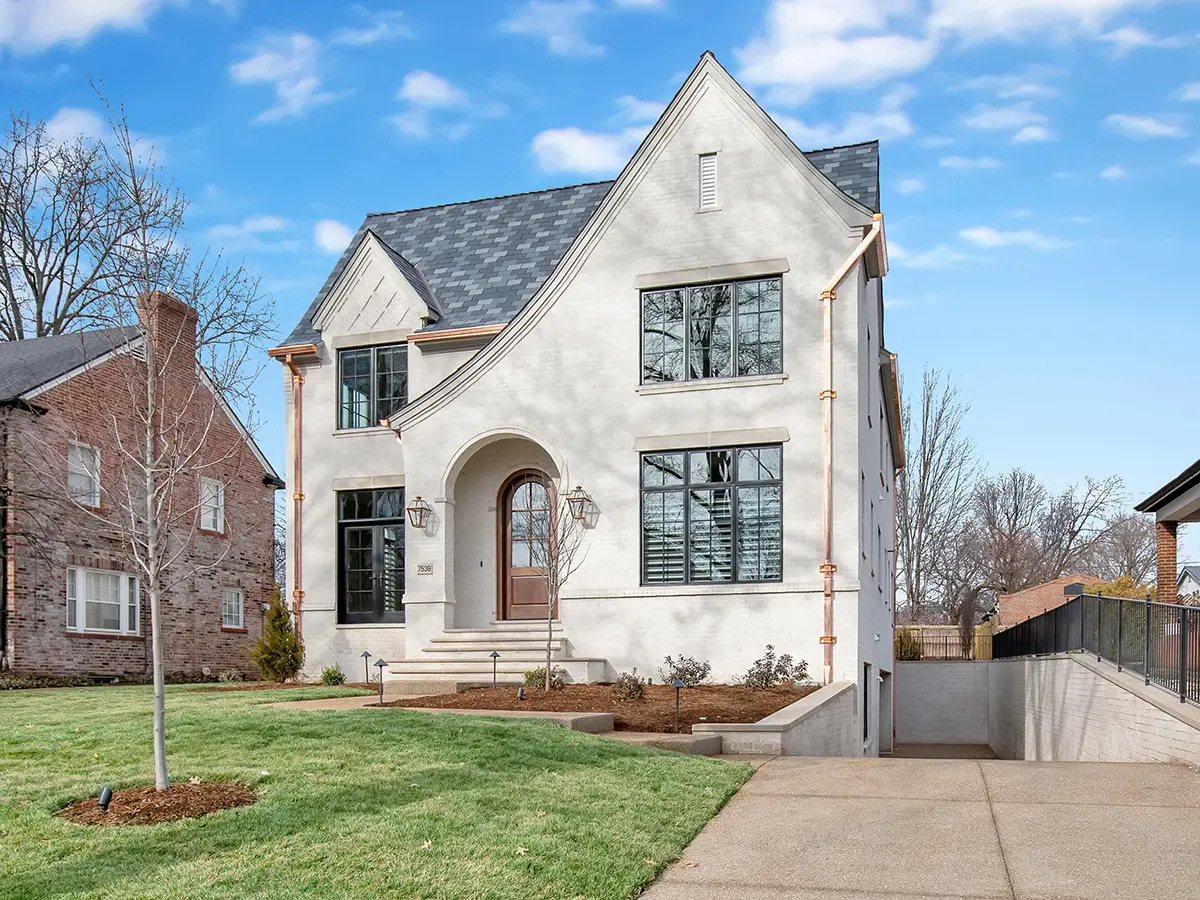 a stately Clayton home at 7539 Maryland Ave