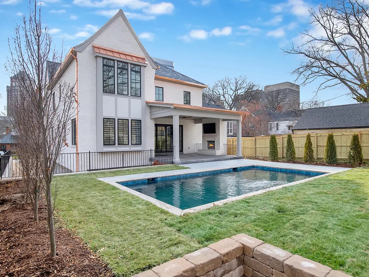 a stately Clayton home at 7539 Maryland Ave