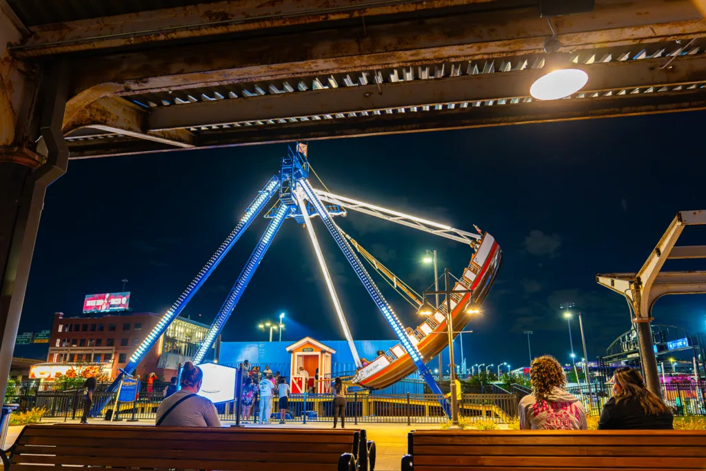 St. Louis Union Station's Flying Louie ride