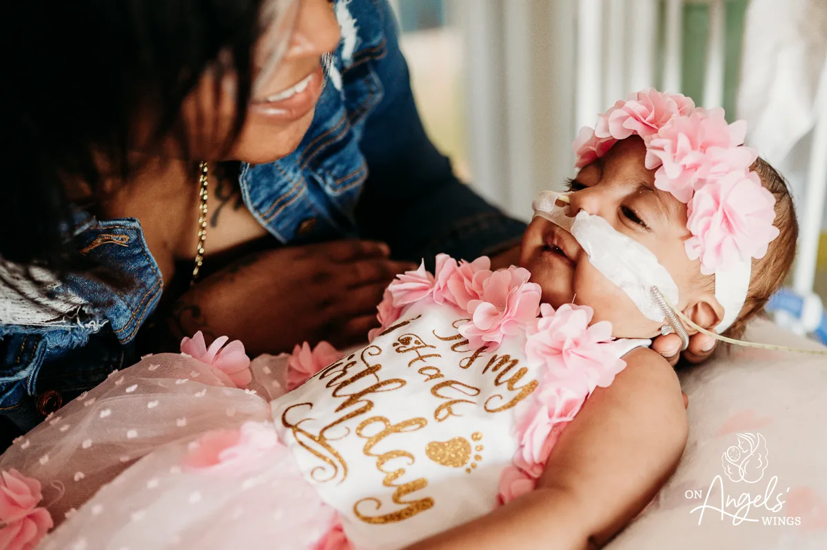 On Angels' Wings captures the tenderness of a mother’s love.