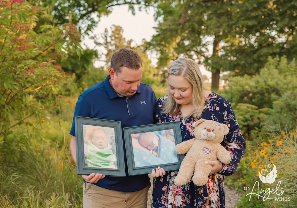 Katie and Carl Schwarz remembering their son Hudson.