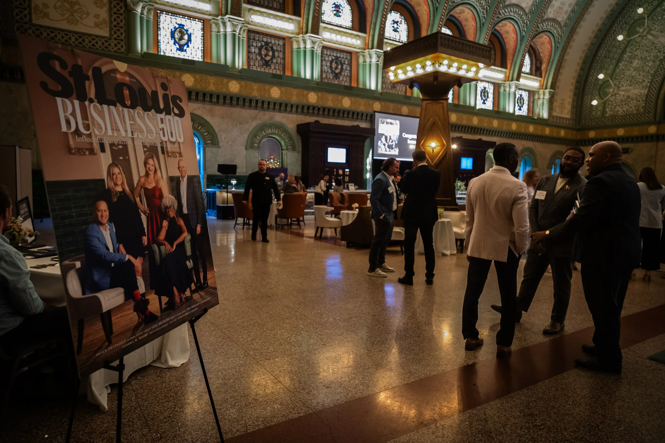 Guests at Business 500 event