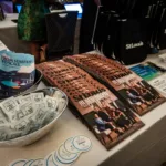 Gift table at Business 500 Event